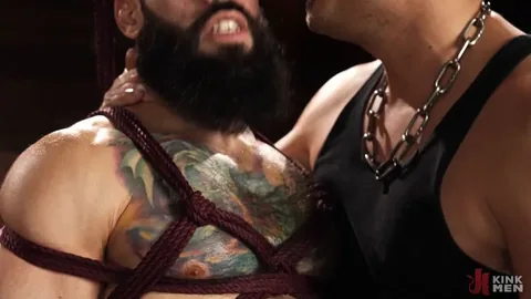 Papi Suave Edges Thick Cock in Strict Bondage – Men On Edge Hardcore BDSM Session