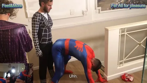 Fer All For Pleasure Master Toy Beherrscht Spiderman In Extrem Symbiotischer Bindung Ficken