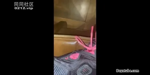 Chinese Boy Oral Sex on Girl in Striped Top – Bedroom Oral Play