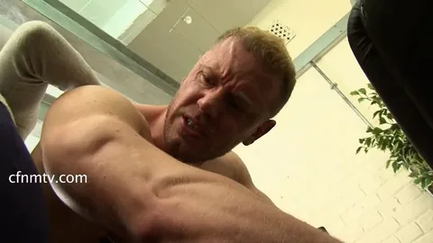 CFNM Bodybuilder Blackmailed 2: Forced to Strip & Fuck