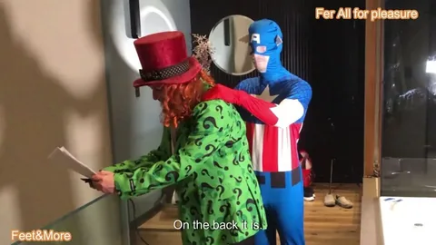Fer All For Pleasure: Ringmaster Transforms Superman Into Superhero Part 3 Captain America