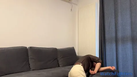 Intense Oral Sex on Bed – Nude Bedroom Action with Two Lovers
