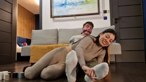 Speakus Bondage - Tutorial de Cinta y Mordaza con Sexo Oral y Deglución Profunda