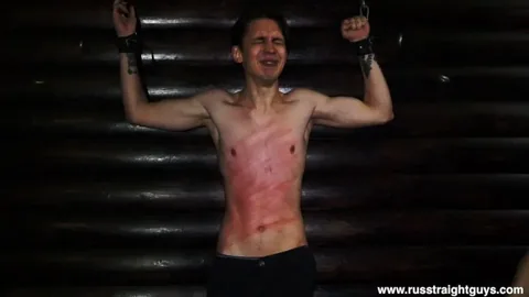 Two Straight Russian Guys Spanking - Torso Flogging For Gera 22